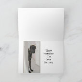 グレートデーンの飼い犬はあなたの損失エリマキシギです カード (内部)