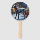 グレートデーンクリスマスフェスティバルシーズン ハンドファン (裏面)