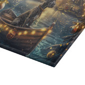 グレートデーンクリスマスフェスティバル航海 カッティングボード (角)