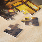 グレートデーンクリスマスフェスティバル航海 ジグソーパズル (側面)