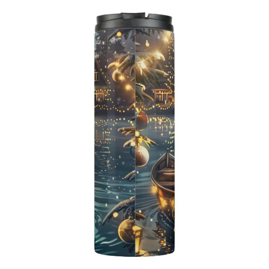 グレートデーンクリスマスフェスティバル航海 タンブラー (裏面)