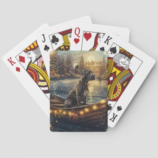 グレートデーンクリスマスフェスティバル航海 トランプ (裏面)