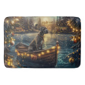 グレートデーンクリスマスフェスティバル航海 バスマット (正面)