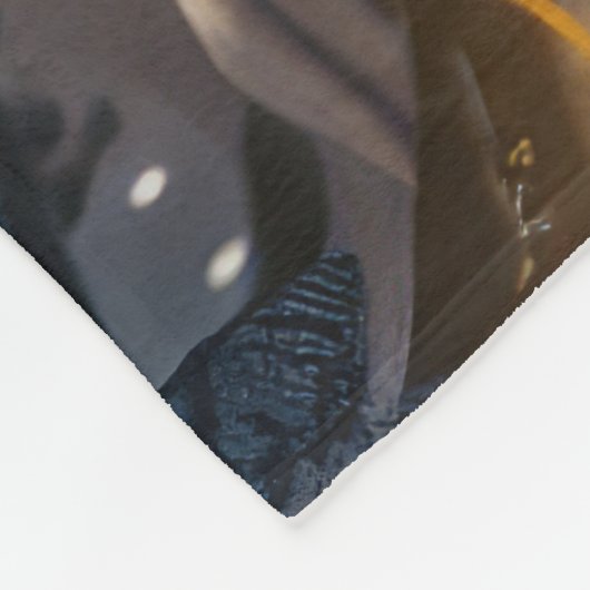 グレートデーンクリスマスフェスティバル航海 フリースブランケット (角)