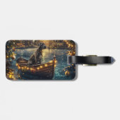 グレートデーンクリスマスフェスティバル航海 ラゲッジタグ (裏面横)