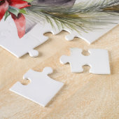 グレートデーンクリスマスリースフェスティバルカップ ジグソーパズル (側面)