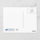 グレートデーンシドニーアットザビーチ ポストカード (裏面)