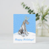 グレートデーントナディアクリスマスブラックUC 招待状 (スタンド正面)