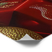 グレートデーンドッグクリスマスフェスティバル ポスター (角)