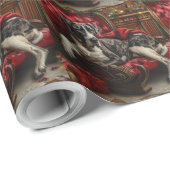 グレートデーンドッグクリスマスフェスティバル ラッピングペーパー (ロールコーナー)