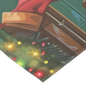 グレートデーンホリデーベーキング:フェスティバルクリスマス テーブルクロス (アングル)