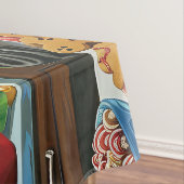 グレートデーンホリデーベーキング:フェスティバルクリスマス テーブルクロス (インサイチュ)