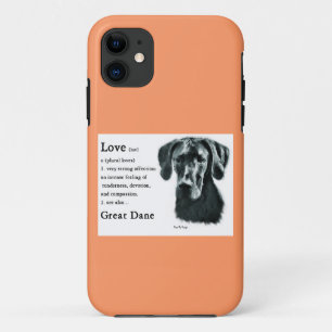 グレートデーン愛はあります iPhone 11 ケース