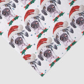 グレートデーン犬のクリスマススター 薄葉紙 (詳細)