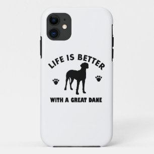 グレートデーン犬のデザイン iPhone 11 ケース