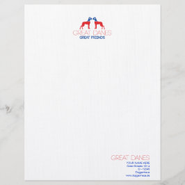 グレートデーン - グレートフレンズ レターヘッド