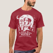 グレートデーン バレンタイン Tシャツ (正面)