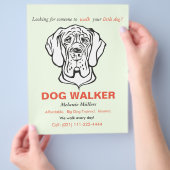 グレートデーン フライヤー (手)