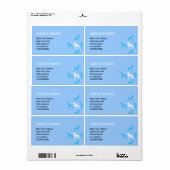 グレートデーン ラベル (フルシート)