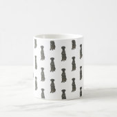 グレートデーン(黒) コーヒーマグカップ (中央)