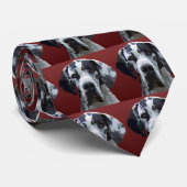 グレートデーンHarlyはメンズタイに直面します ネクタイ (ロール)