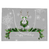 グレートナカイ抱き枕 ラージペーパーバッグ (裏面)