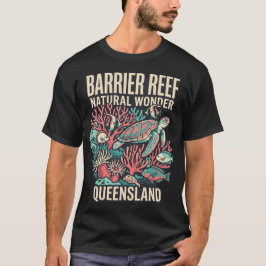グレートバリアリーフ クイーンズランド オーストラリア ヴィンテージ トラ Tシャツ
