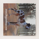 グレートパーソナライズされたダンパズル ジグソーパズル (横)