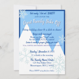 グレートファミリーベイクオフ招待状 招待状