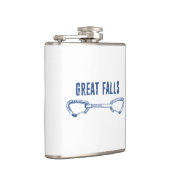 グレートフォールズバージニアロッククライミングクイックドロー フラスク (右)