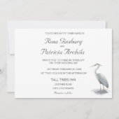 グレートブルーサギのご招待 招待状 (正面)