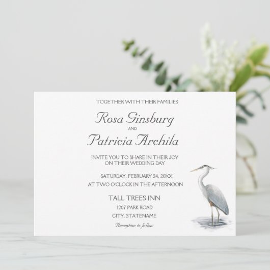 グレートブルーサギのご招待 招待状 (スタンド正面)