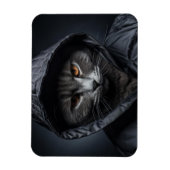 グレートムキャット着用フード付きスウェットシャツジャケットマグネット マグネット (縦)