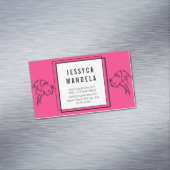 グレートモダンダンスケッチ マグネット名刺 (インサイチュ)