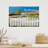 グレートレイクスのパーソナライズされた誕生日カレンダー ポスター (キッチン)