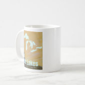 グレートレイクスの灯台 コーヒーマグ コーヒーマグカップ (正面左)