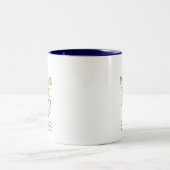 グレートレイクス ミテン州 ミシガン コーヒーマグ ツートーンマグカップ (中央)
