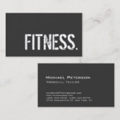 グレートレンディーパーソナルトレーナースタイリッシュ名刺 名刺 (正面/裏面)