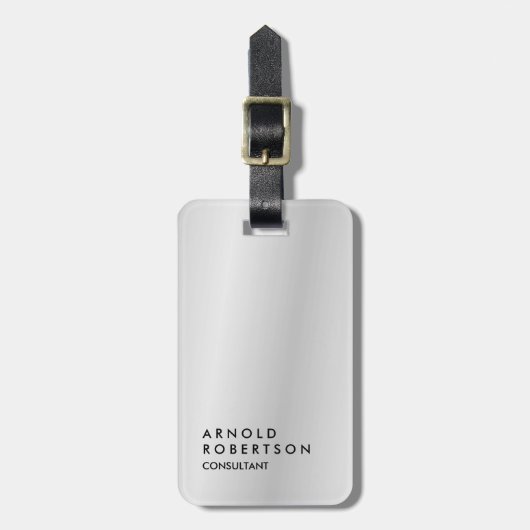 グレートレンディーミニマモダンリスト ラゲッジタグ (正面縦)