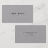 グレートレンディーユニークプロフェッショナルミニマルデザイン 名刺 (正面/裏面)
