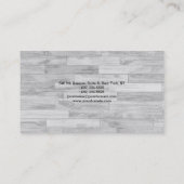 グレートレンディーユニークプロフェッショナルミニマルデザイン 名刺 (裏面)