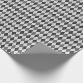 グレートーンラッアーガイルピング紙 ラッピングペーパー (角)