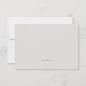 グレートーン悔やみや弔慰サンキューカード サンキューカード (裏面)