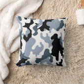 グレートーン軍隊迷彩柄装飾用クッション クッション (ブランケット)