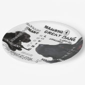 グレート威厳のあるダネス ペーパープレート (アングル)