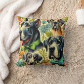 グレート絵画・ダン クッション (ブランケット)