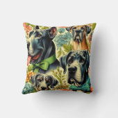 グレート絵画・ダン クッション (裏面)