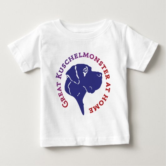 グレート・クシュールモンスター ベビーTシャツ (正面)