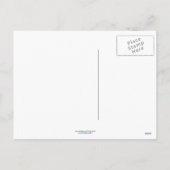 グレート・スモーキー山脈からの素敵なホリデー シーズンポストカード (裏面)