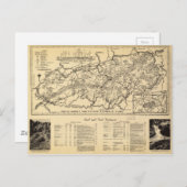 グレート・スモーキー山脈国立公園(1940) ポストカード (正面/裏面)